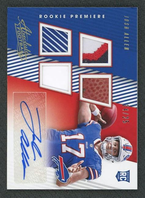 josh allen rookie card 7