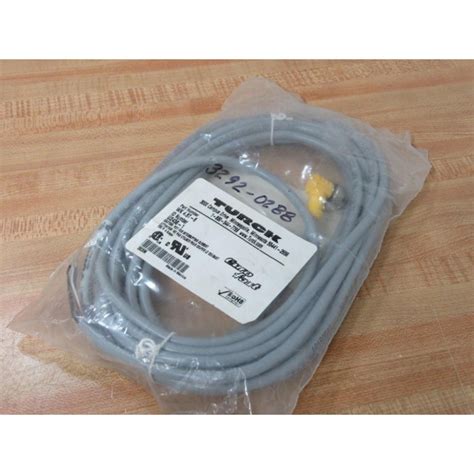 Turck WK 4 5T 6 Eurofast Molded Cordset U2436 1 Mara Industrial