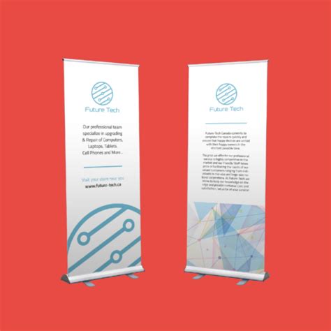 Standard Pull Up Banners PRINTitGO Great Print Products