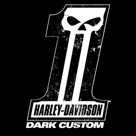 Darkcustom Logo White Data Src Willie G Skull Logo Harley Davidson