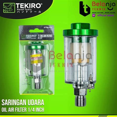 Jual Tekiro Oil Air Filter Inch Air Udara Kompresor Saringan Angin