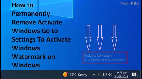 How To Permanently Remove Activate Windows Go To Settings To Activate Windows Watermark