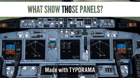 737 800 Forward Display Units Explanation Pfd Nd Ed Mfd X