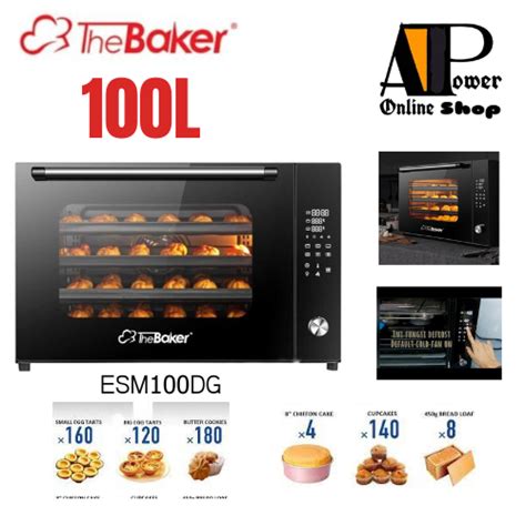 The Baker Digital Oven With Dough Ferment Function L Esm Dg