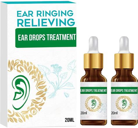 Hpory Tinnitus Ear Drops 20ml Ear Drops For Ear Infection Treatment Pain Relief And Earache