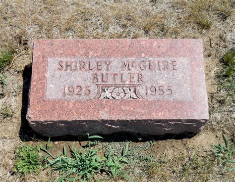 Shirley McGuire Butler 1925 1955 Mémorial Find a Grave