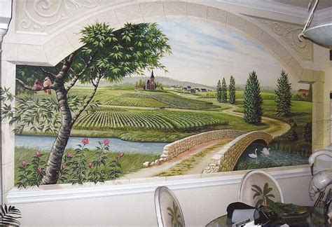 French Countryside French Countryside Mural Tile Murals