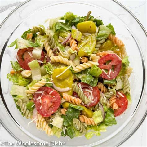 Olive Garden Pasta Salad - The Wholesome Dish