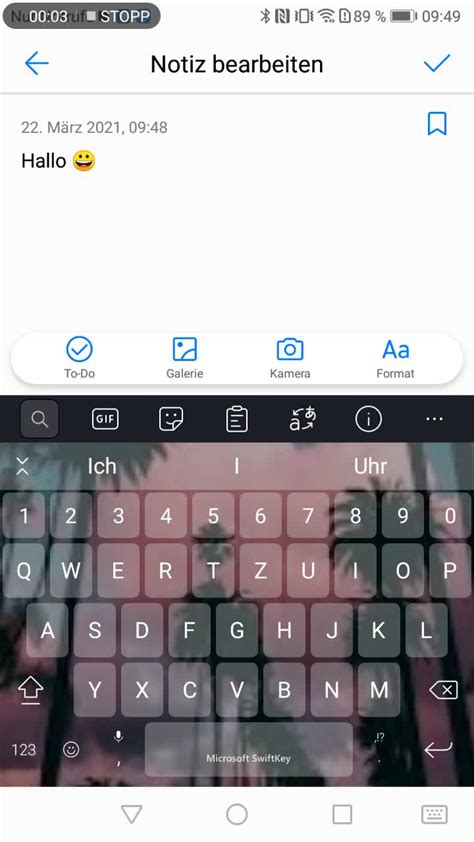 Handy Tastatur Trick Kindersache