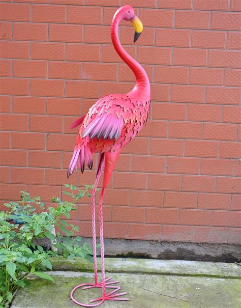 Metal Yard Art Pink Flamingo Garden Decoration Buy Pink Flamingo Garden Decorationmetal Yard