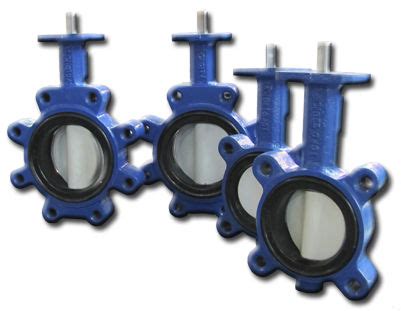 Foodstuffs Butterfly Valve Pneumatic Shut Off Rubber Ritm Industry