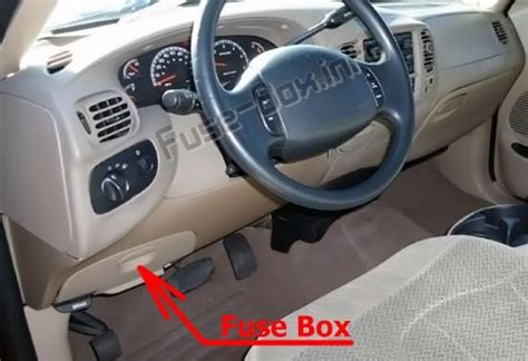 Fuse Box Diagram Ford F 150 1997 2003