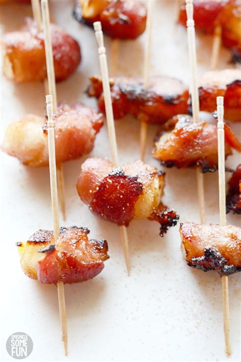 Apple Cinnamon Bacon Bites · Easy Appetizer ⋆ Sprinkle Some Fun