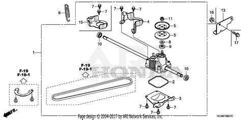 Honda Hrr K Vkaa Replacement Blades Honda Parts Diagram Mo