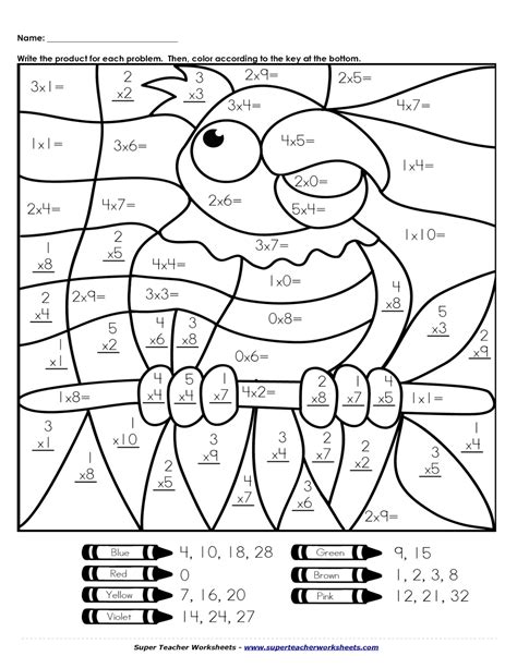 20 Dessins De Coloriage Magique Cm2 À Imprimer Pour Coloriage Magique Cm2 Fractions