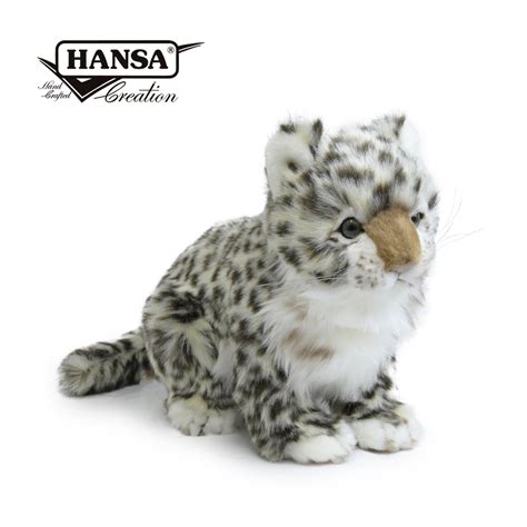 Hansa 7129 雪豹24公分高 預購商品 Hansa Creation｜擬真動物玩偶