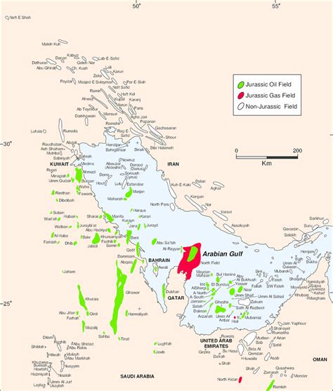 The Jurassic Petroleum System Of The Arabian Gulf Is One Of The Most