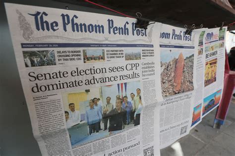 Cambodia S Pioneering Post Khmer Rouge Era Phnom Penh Post Newspaper Will Stop Print Publication