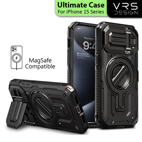 Jual Case IPhone 15 Pro Max VRS Design Terra Guard Ultimate MagSafe