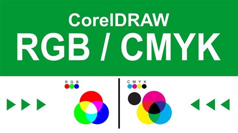 Como Trocar De RGB Para CMYK No CorelDraw YouTube