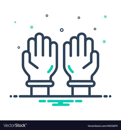 Gloves Royalty Free Vector Image - VectorStock