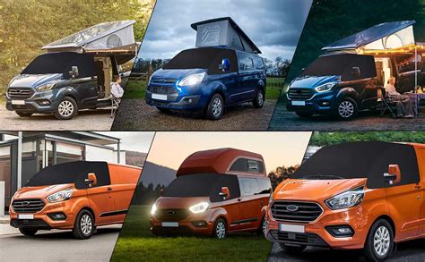 Amazon Fr Couverture Enveloppe De Pare Brise Avant Pour Ford Transit