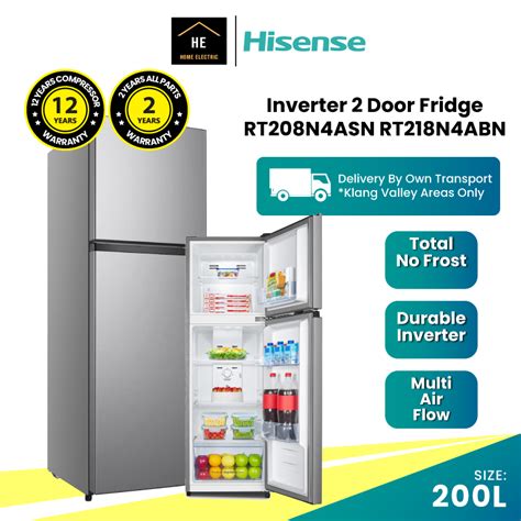 FREE Doorstep Install KL SGR HISENSE 200L Inverter Refrigerator 2