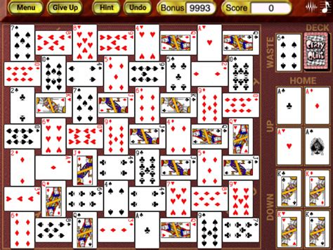 Crazy Quilt Solitaire - Play Online - No Flash Required