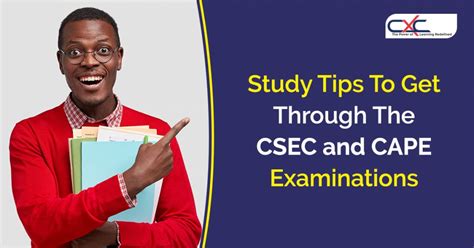 study tips     csec  cape examinations