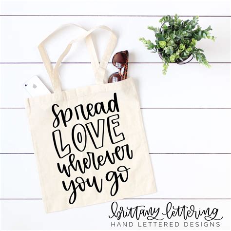 Spread Love Wherever You Go SVG Spread Love SVG Spread - Etsy