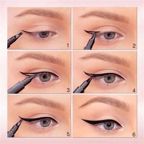 How To Apply Liquid Eyeliner A Step By Step Tutorial Winged Eyeliner Tutorial Makeup