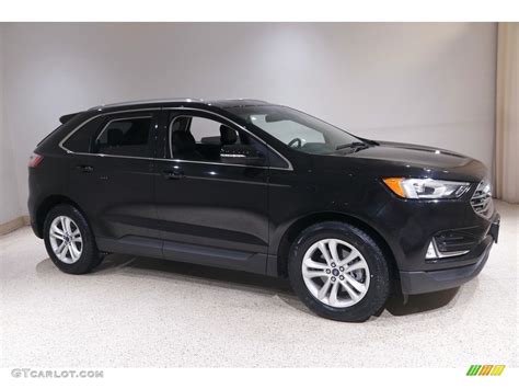 2019 Agate Black Ford Edge Sel 145037192 Photo 18