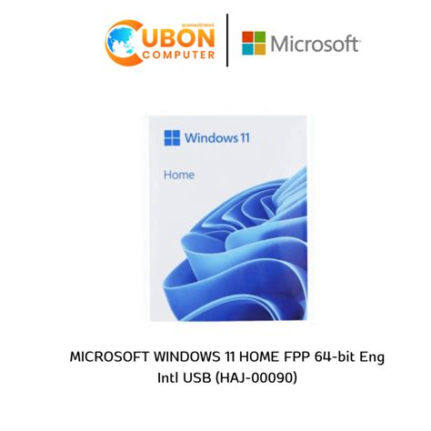 MICROSOFT WINDOWS 11 HOME FPP 64 Bit Eng Intl USB HAJ 00090 Lazada