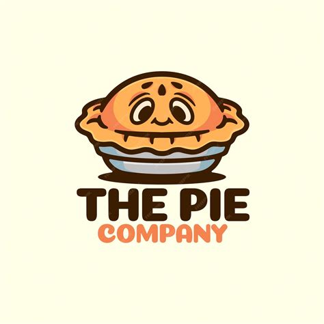premium vector pie  happy face  plate character cartoon mascot