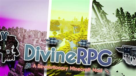 NEW DivineRPG MINECRAFT 1 16 300 Items 15 Bosses 8 Dimensions