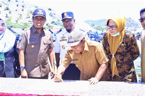 Dermaga Rakyat Poto Tano Diresmikan Akselerasi Cepat Peningkatan