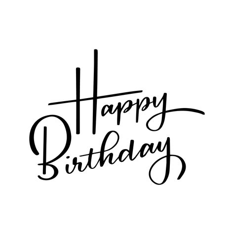 Happy Birthday Svg Birthday Svg Hand Lettered Birthday Craft Svg