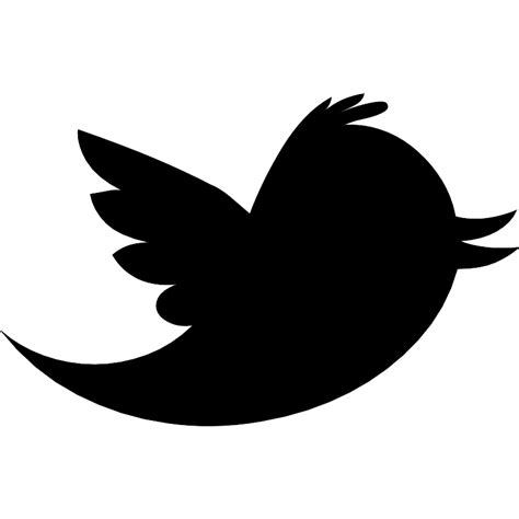 Black Twitter Logo Transparent