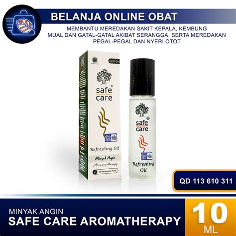 Jual Safecare Aromatherapy Minyak Angin Ml Shopee Indonesia