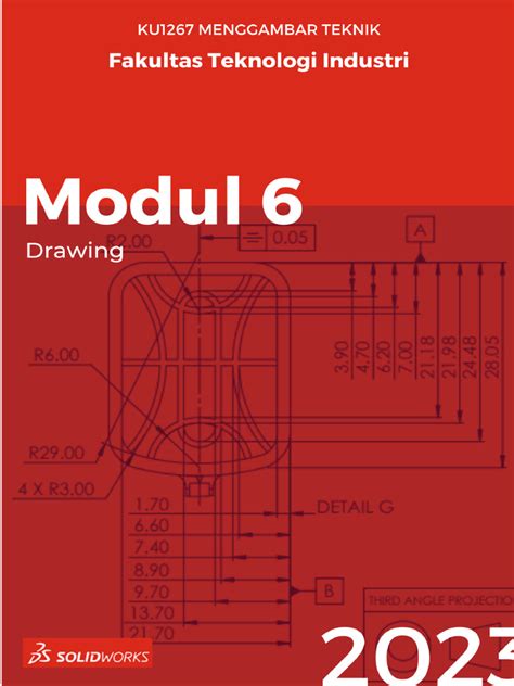 Ku1267 Menggambar Teknik Modul 6 Drawing Pdf