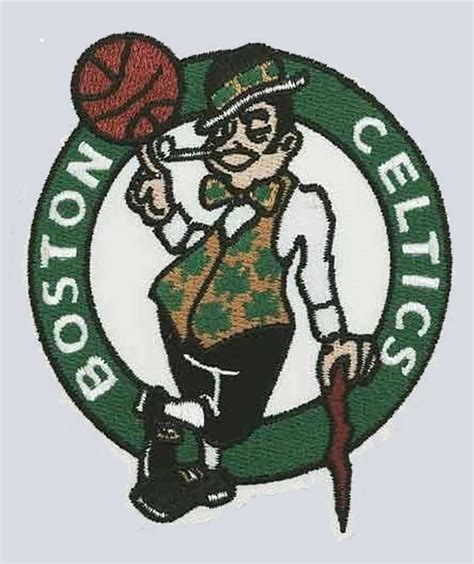 Boston Celtics Patch Embroidery Patches Capital Digitizing