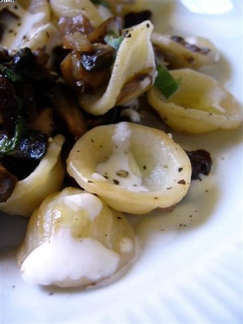 Recette V G Tairenne Orecchiette Aux Tomates S Ch Es Champignons Et