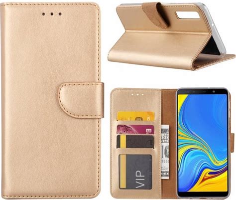 Samsung Galaxy A Bookcase Goud Portemonee Hoesje Bol