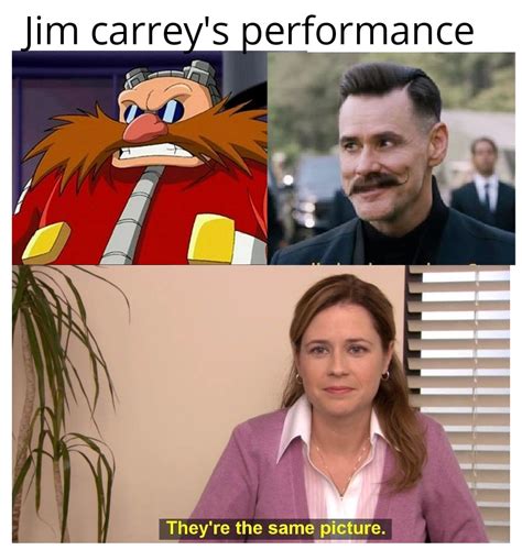 Jim Carrey is doctor robotnik. : r/memes