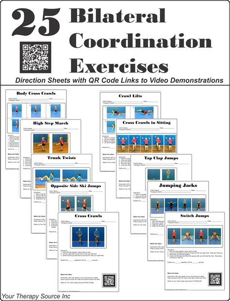 25+ Bilateral Coordination Exercises - Your Therapy Source