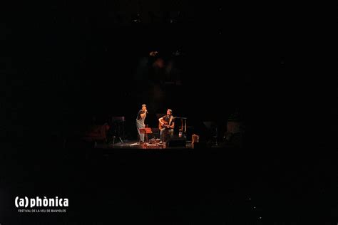 Mireia Vives i Borja Penalba a phònica Festival de la Veu de