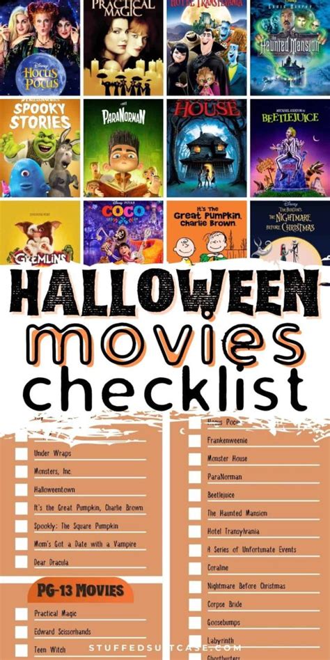 31+ Spooktacular Halloween Movies for Kids G to PG-13 for 2024