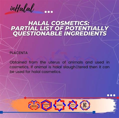 Placenta Halal Halal Certification Chitosan