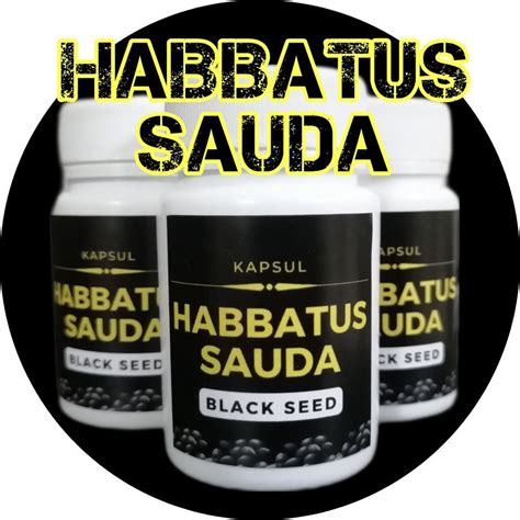 Habbatus Sauda Original Black Seed Jintan Hitam Kapsul Habatussauda