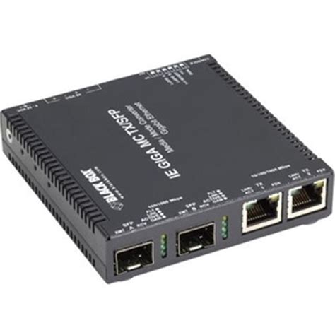 Black Box Lgc A Transceiver Media Converter X Network Gigabit